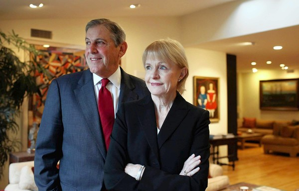Dr. Jonathan Fielding and Karin Fielding