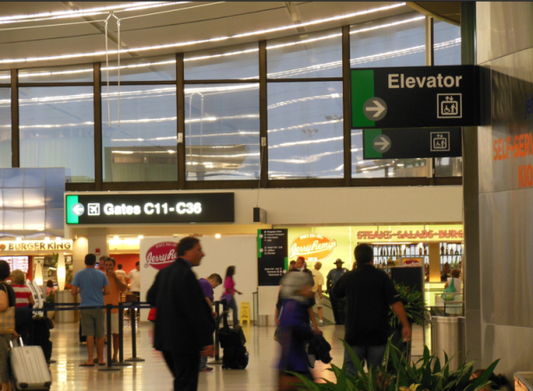 stranded at logan crowd leaving after getting in late