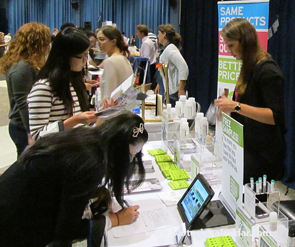 Researchers find new supplies at a past BioResearch Product Faire™ Event. 