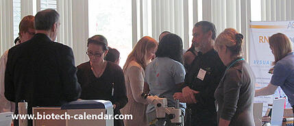Life science researchers network at a past NY BioResearch Product Faire™ Event. 