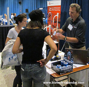 UCLA researchers find new lab supplies at a past Biotechnology Vendor Showcase™ Event in Southern California. 