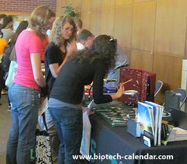 Life science product providers exhibit their products to a prime research audience at in Berkeley, California.