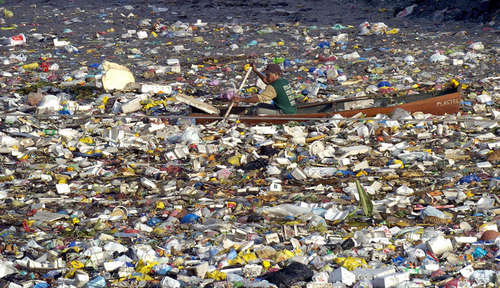 garbage beach