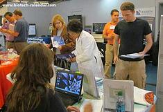 Researchers discover new lab supplies at the 2014 New York BioResearch Product Faire™ Event. 