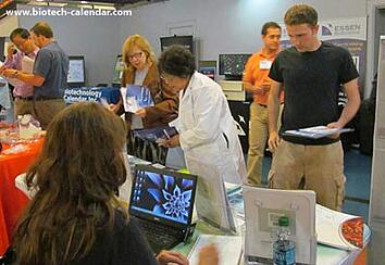 Life science researchers learn about new lab supplies at BRPF™ event in New York. 