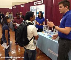 Biotechnology vendor showcase, UCSD, San Diego, 2015