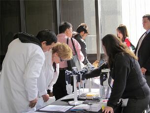Bioresearchers meet with a lab supply company at a past BioResearch Product Faire™ Event in New York. Bioresearchers meet with a lab supply company at a past BioResearch Product Faire™ Event in New York.