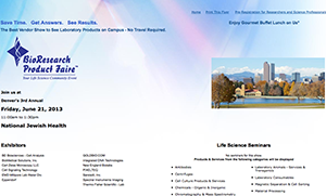 National Jewish Health June 21 BioResearch Product Faire™ Event