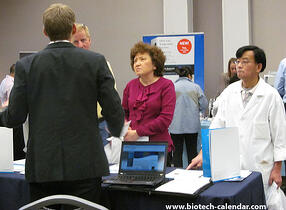 Market life science lab supplies to St. Louis researchers. 