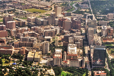 Aerial view of Texas Medical Center resized 600