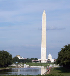 Washington Monument reflecting pool2