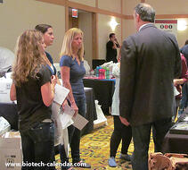 Researchers learn about new products available to their labs at the 2014 BioResearch Product Faire™ Event in Cincinnati.