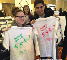 Stop by the BioResearch Product Faire™ early to acquire a Science Ninja t-shirt. 