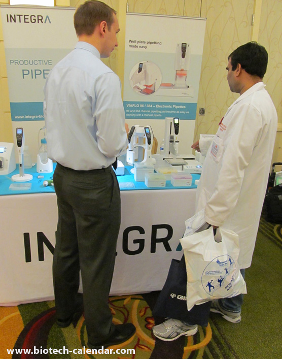 Vendor shows in Texas help researchers find products that will help them in their labs. 