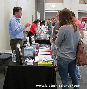 Life science professionals get the latest information from lab product providers at the Santa Barbara event.
