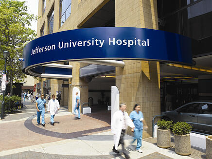 The $110 million donation will remain the medical school to the Sidney Kimmel Medical College at Thomas Jefferson University. 