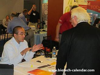 Lab suppliers demonstrate products to New York area researchers at the 2014 BRPF™ event. 
