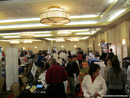 Researchers find new lab supplies at a past BioResearch Product Faire™ Event in Houston. 