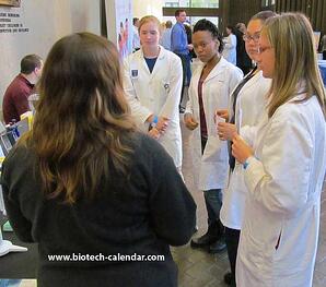 Life scientists learn about new lab supplies at a past NY BioResearch Product Faire™ Event. 
