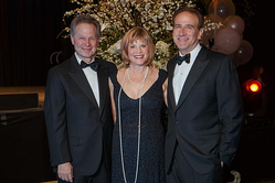 Cole and Robin Finegan, left, with Dr. Michael Salem, the president  CEO of National Jewish Health resized 600