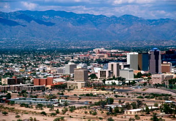 The University of Arizona, Tucson situated in the southwest US.