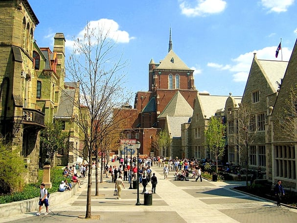The University of Pennsylvania in Philadelphia.