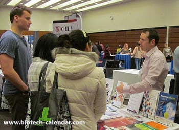 Researchers at last year's Biotechnology Vendor Showcase at UCSF